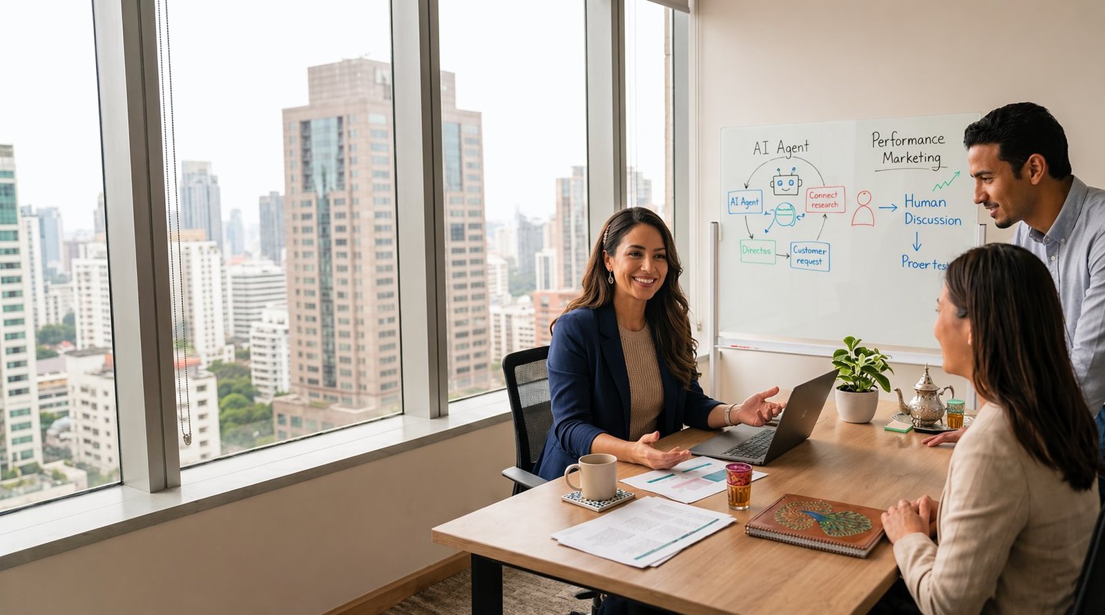 Hafsa — strategic consulting and AI marketing workshops